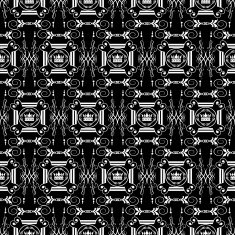 Vector Black Background Old Style 8