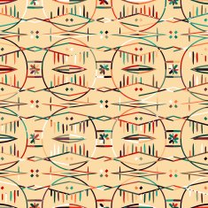 Vector seamless ethnic pattern N20