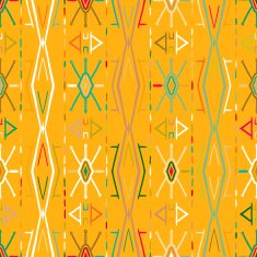 Vector seamless ethnic pattern N22