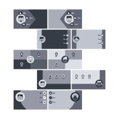 Modern business card N4