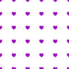 Watercolor seamless pattern with hearts