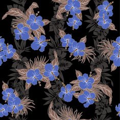 pattern Hibiscus N3