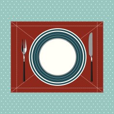 Table setting in modern style 4