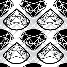 pattern from diamond