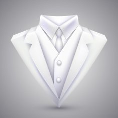 Triangle jacket and tie
