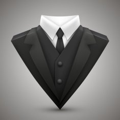 Triangle jacket and tie N2
