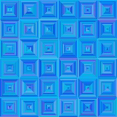 Seamless Squared Blue Pattern