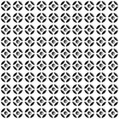 Seamless polka dots background in black and white N3