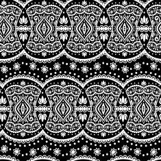 Vector lace seamless ornament N3