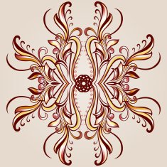 Flower pattern henna N6
