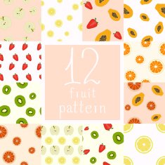 fruits patterns
