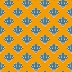 Abstract Shell Seamless Pattern