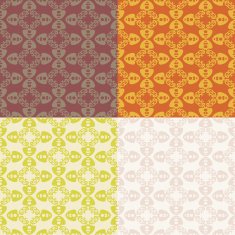 Set of seamless vintage patterns N3