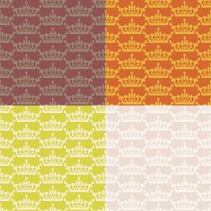 Set of seamless vintage patterns N4
