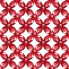 Flower Mesh rubies seamless texture vector