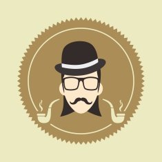 gentleman cartoon avatar N15
