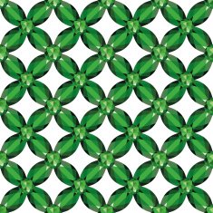 Flower Mesh emeralds seamless texture vector