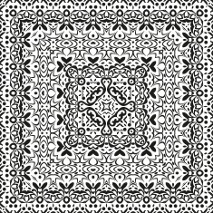 Abstract seamless floral background