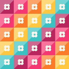 Abstract geometric pattern N18
