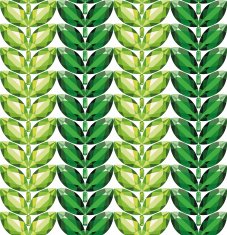 Emeralds leaves seamless texture vector