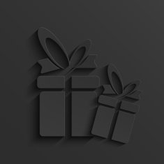 Vector modern black Friday background