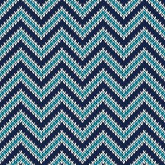 Zigzag Knitted Pattern Seamless Background
