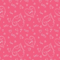 Pink romantic pattern N2