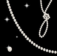 beads with pink pearls romantic N2