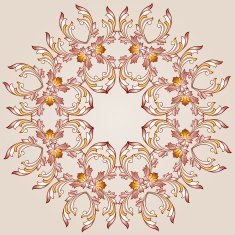 Flower pattern henna N13