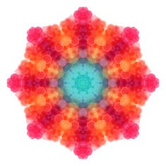 Retro pattern made of hexagonal shapes Mosaic background Vecto