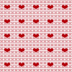 Simple seamless heart valentine background N3