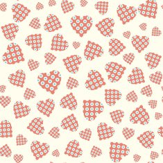 Seamless pattern with hearts N37