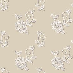 Old lace background ornamental flowers N3