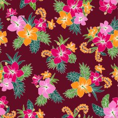 pattern of Hibiscus N4