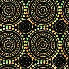 Abstract seamless background made of rings N3