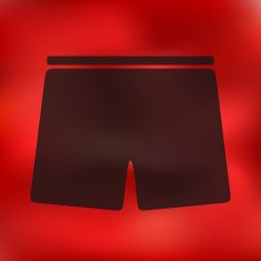 trunks icon on blurred background