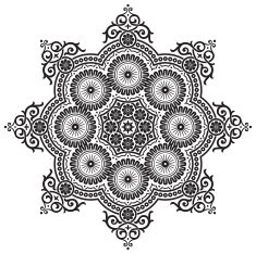 Vintage Floral Ornament