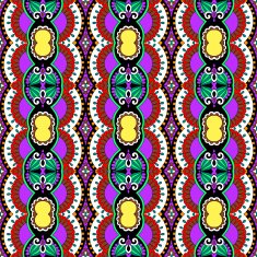 geometry vintage pattern ethnic style ornamental background N5