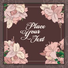 flowers frame N2