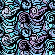 Seamless wave pattern N32