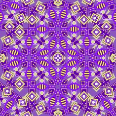 Symmetric geometric pattern