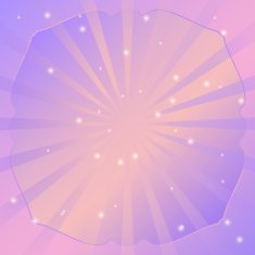 Radial vector background retro