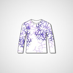 Abstract illustration on sweater N6