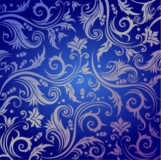 Luxury seamless golden floral wallpaper
