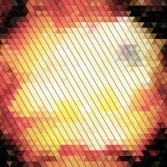 Colorful geometric background abstract triangle pattern vector