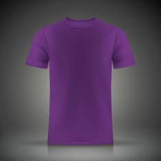 purple T-shirt template N2