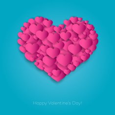 Valentines Card With Heart N2