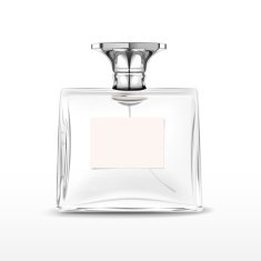 elegant empty perfume bottle with label N2