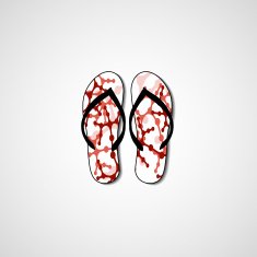 Abstract illustration on flip flops N6