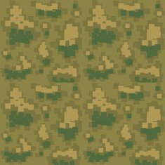 Seamless camouflage pattern Vector illustration